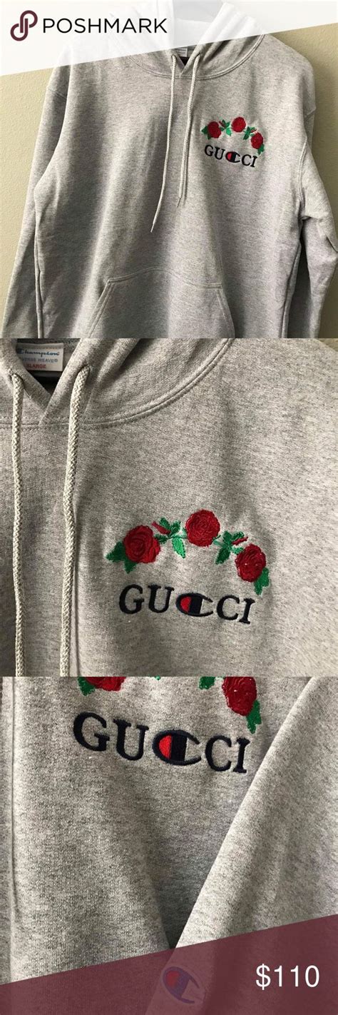 champion x gucci jumper